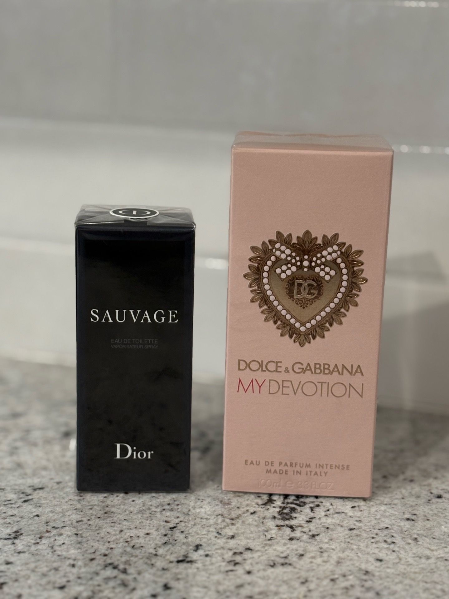 Brand New unopened SAVAGE Cologne and DOLCE & GABBANA perfume
