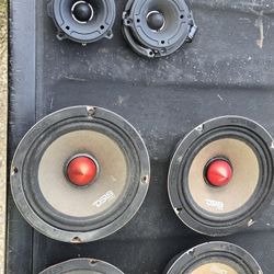 Ds 18 Pro Voice Speakers 6.5" Mids And Tweeters, SSL Amp