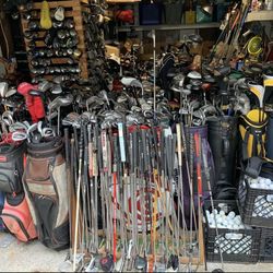 Huge Weekend Golf Club Garage Sale 