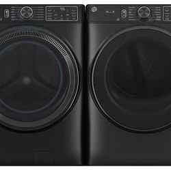  *Open Box* GE 27” Washer/Dryer set - Electric Dryer - Graphite Color
