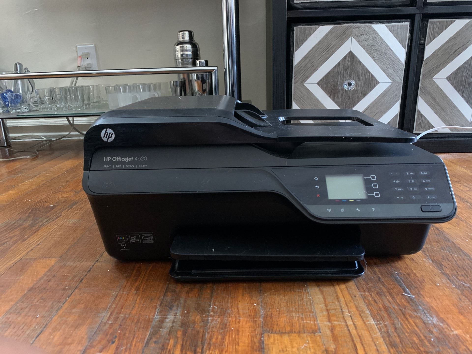 HP Officejet 4620 Printer Wireless Copy Fax Scan * All-In-One
