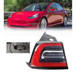 LH Taillight For Tesla Model 3    2017 To 2023