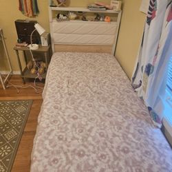 Twin Bed Frame W/ Matress