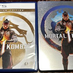 Mortal Kombat 1 Premium Edition PS5 Game & SteelBook Case (No DLC)