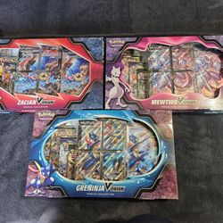 V-union Special Collection  Set Of 3 Pokemon Cards