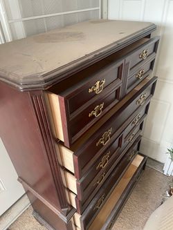 Wood dresser