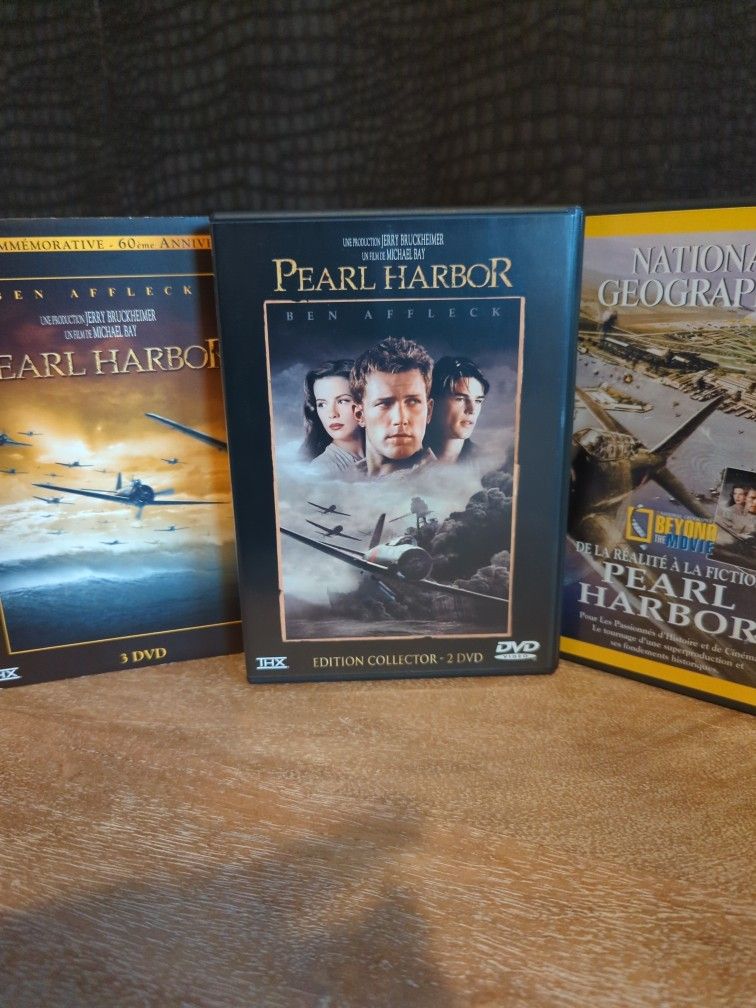 Region 2 DVD Box set Commemorative Edition Pearl Harbor