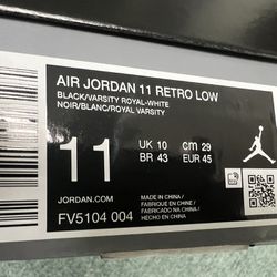 Air Jordan 11 Retro Low
