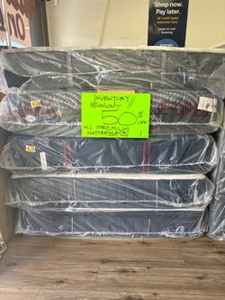 Cal king and king premium mattresses!
