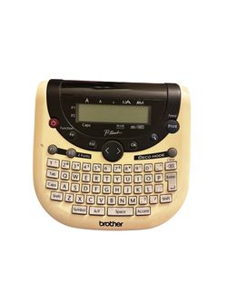Brother P-Touch Model PT-1290 Electronic Labeling Maker w/Used Tape & Batteries