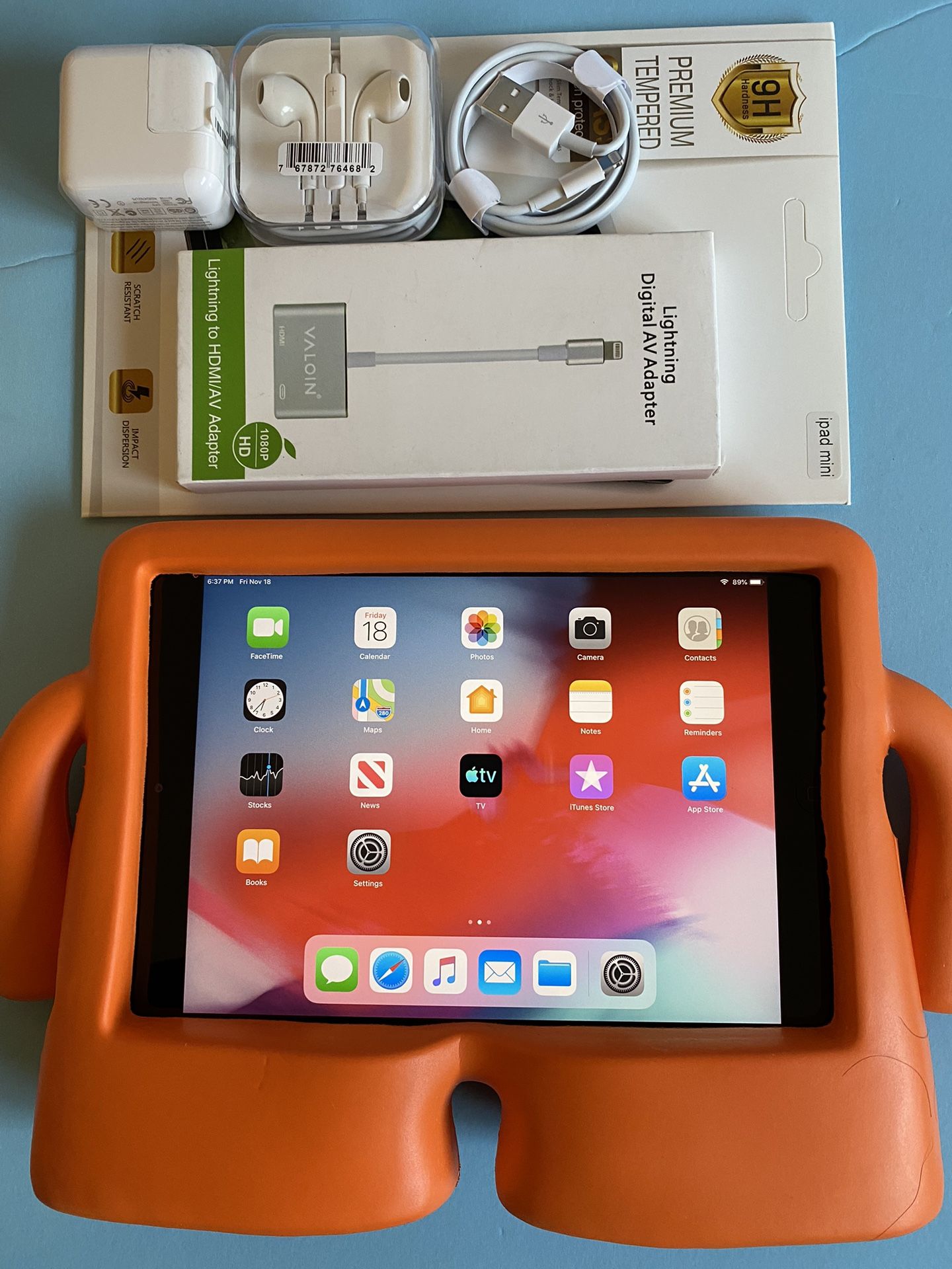 Apple IPad Mini (Retina Display/ HD Camera IOS 12) 16GB with