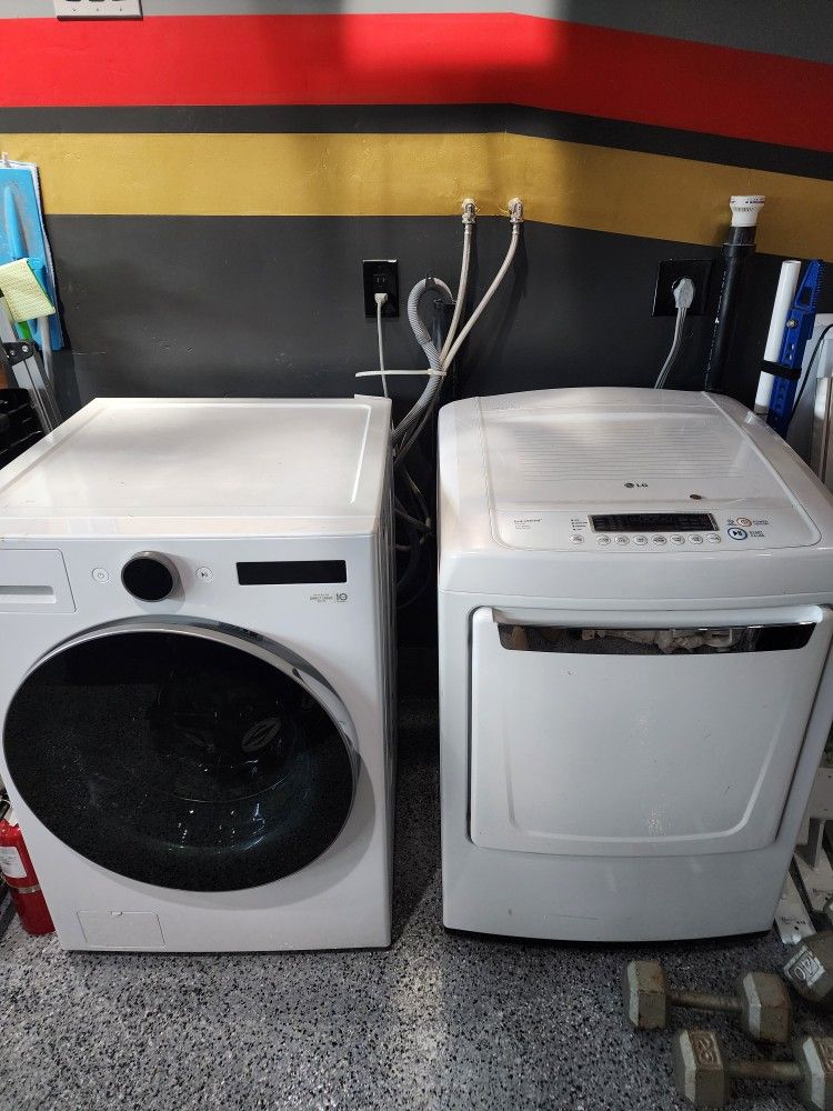 LG Washer and Electric Dryer