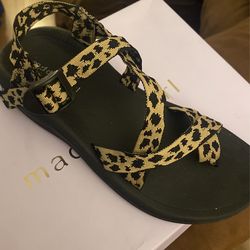 Leopard Sandals