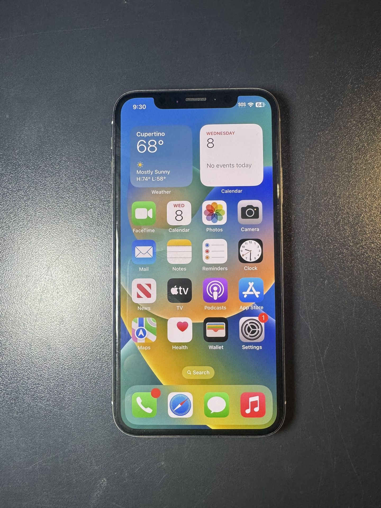 Unlocked iPhone X (256gbs)