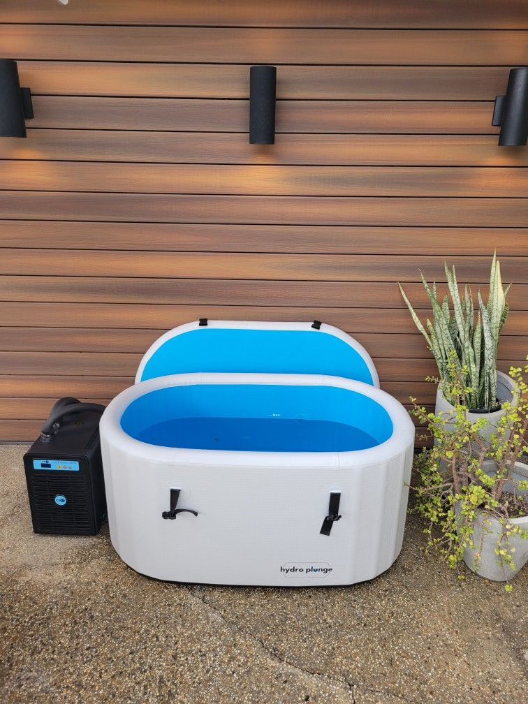 Portable Cold Plunge Full Setup No Ice Needed