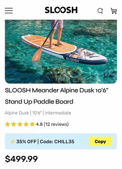 Paddle board