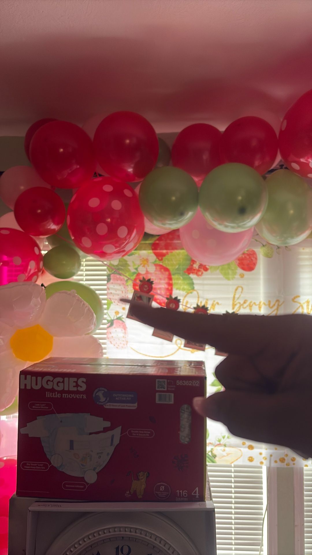 Berry First Birthday Decoration