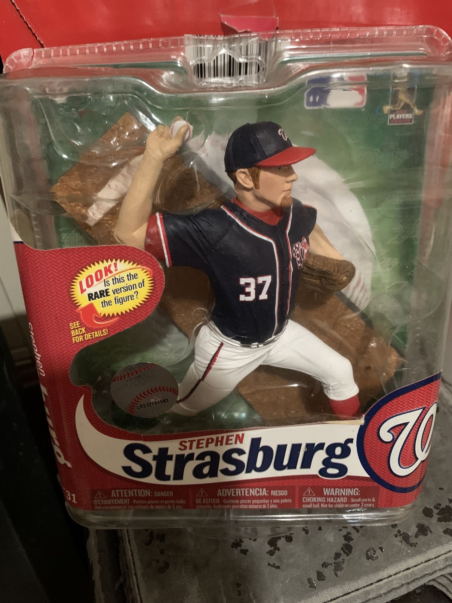 Stephen Strasburg action figure new in package