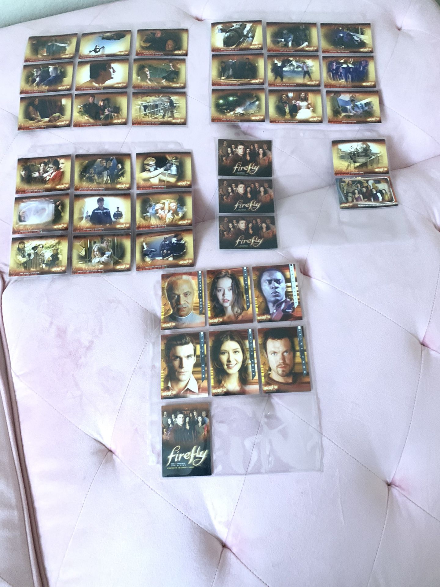 A Variety Set Of Firefly’s Trading Cards