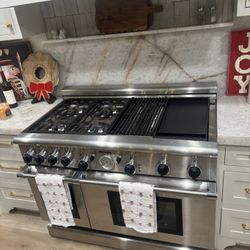 48 in thermador double oven with convection 