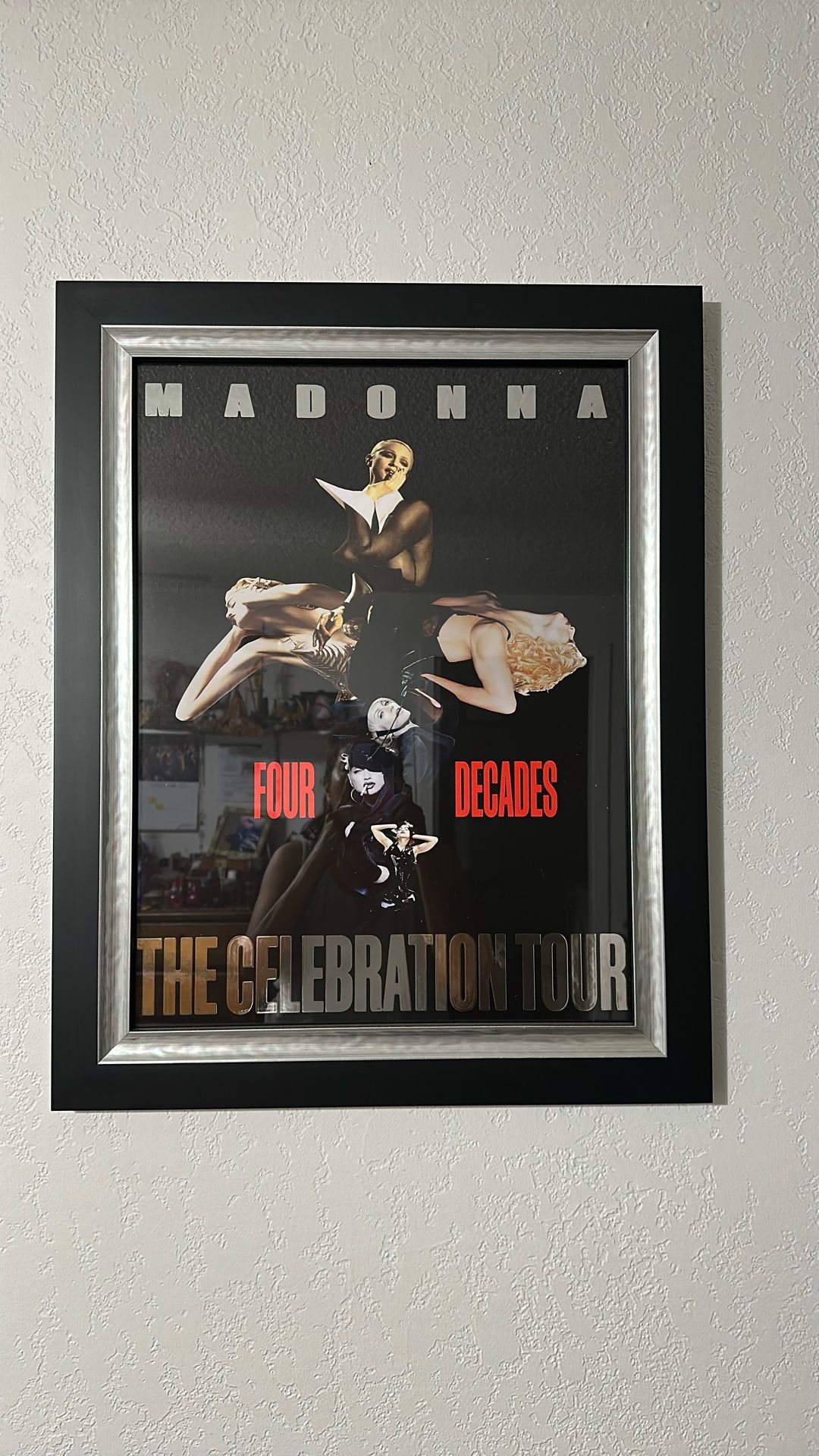 Madonna , The Celebration Tour Poster.
