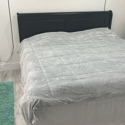 King Bed Frame With Massage/ Vibration Mattress 