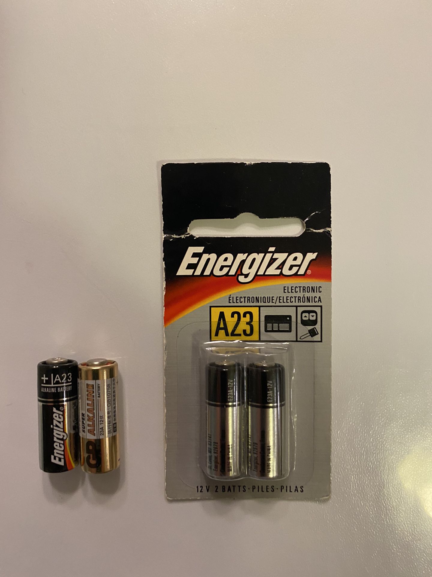 4 A23 Batteries 