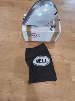 Javelin Bell Helmet/ White Silver Star