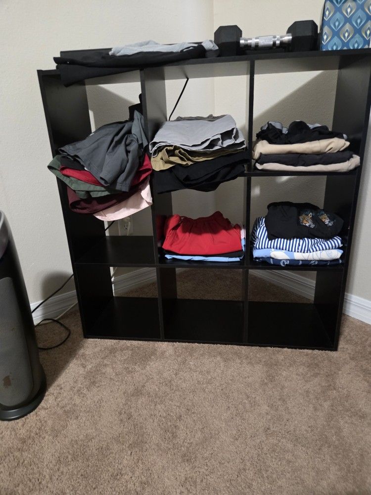 Black Cube Storage Organizer
