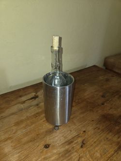 Stainless steel wine cooler