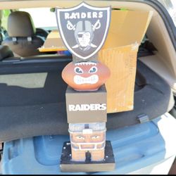 Oakland Raiders Tiki Statue For Sale!