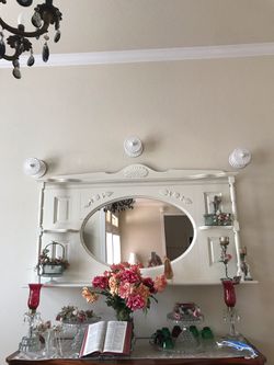 Antique or Victorian mirror
