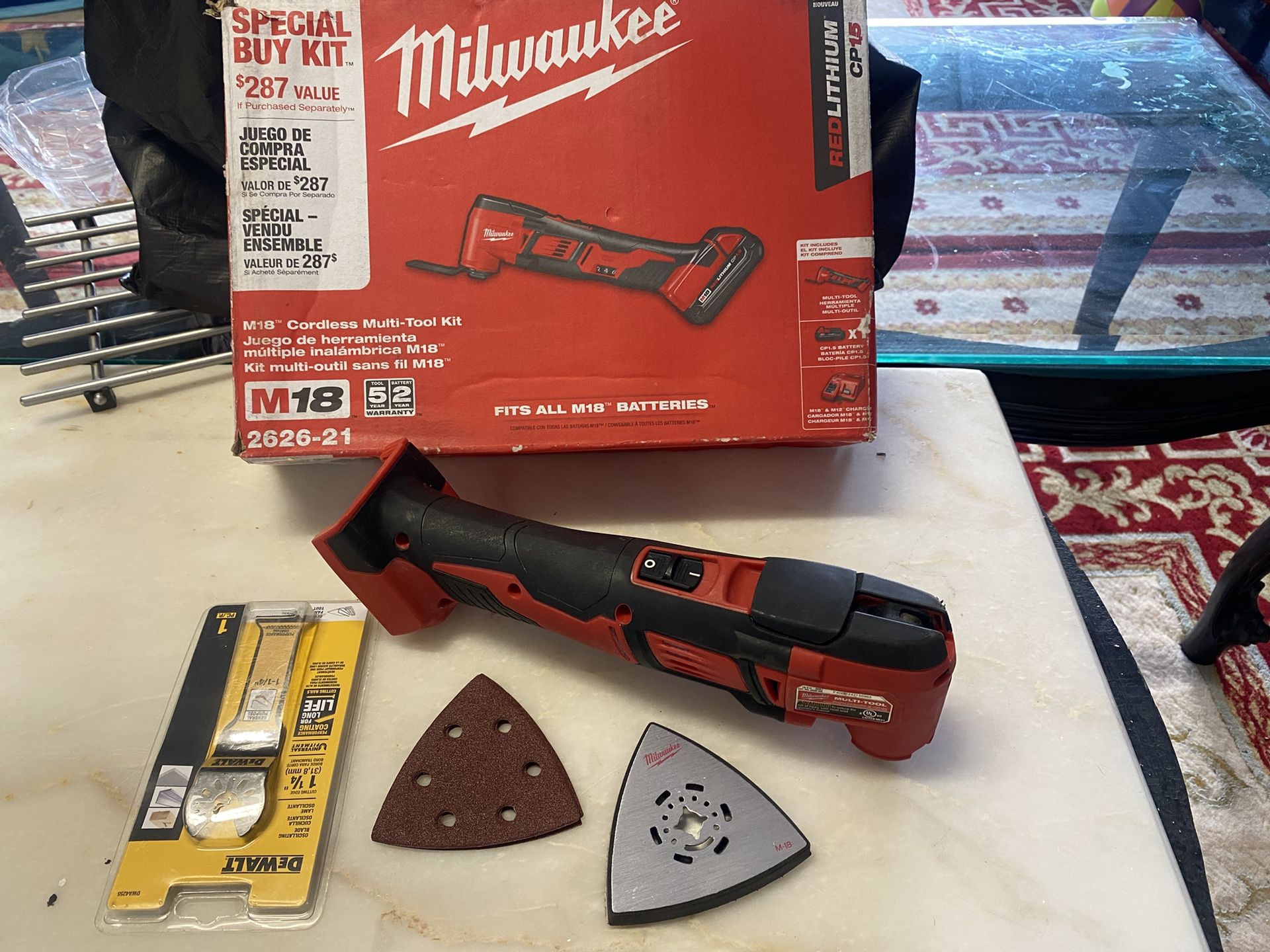 Milwaukee M18 Cordless Oscillating Multi-Tool