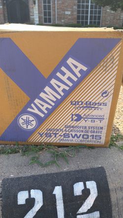 Yamaha subwoofer