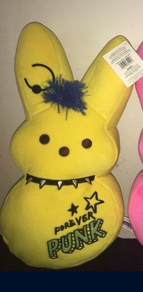 Peeps Emo/ Punk Bunny 17” Plush