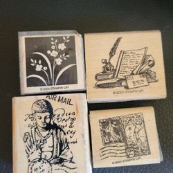 Wood Rubber Stamp Stampin' Up!