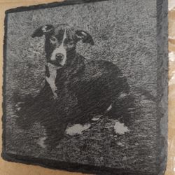 Laser Engraved Slate Coasters