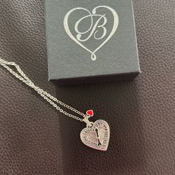 Brighton Cupid Heart Necklace NEW