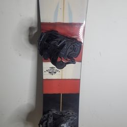 Flow Snowboards Maverick ABT 164 with Flow NX2 GT Bindings - Point Break Movie 