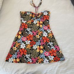 Forever 21 Floral Dress- Size M (5-7) Stretchy Fit