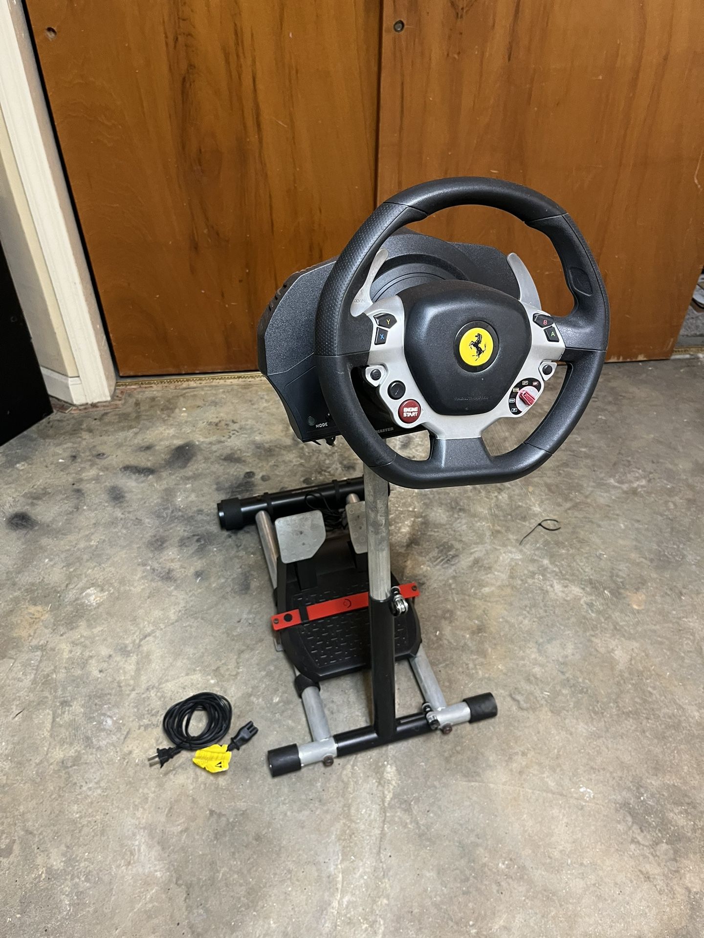 Thrustmaster TX Racing Wheel Ferrari 458 Italia Edition- With Wheel Stand Pro