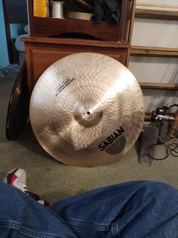 Sabian 22" Limited Edition Vintage Rock Ride ,