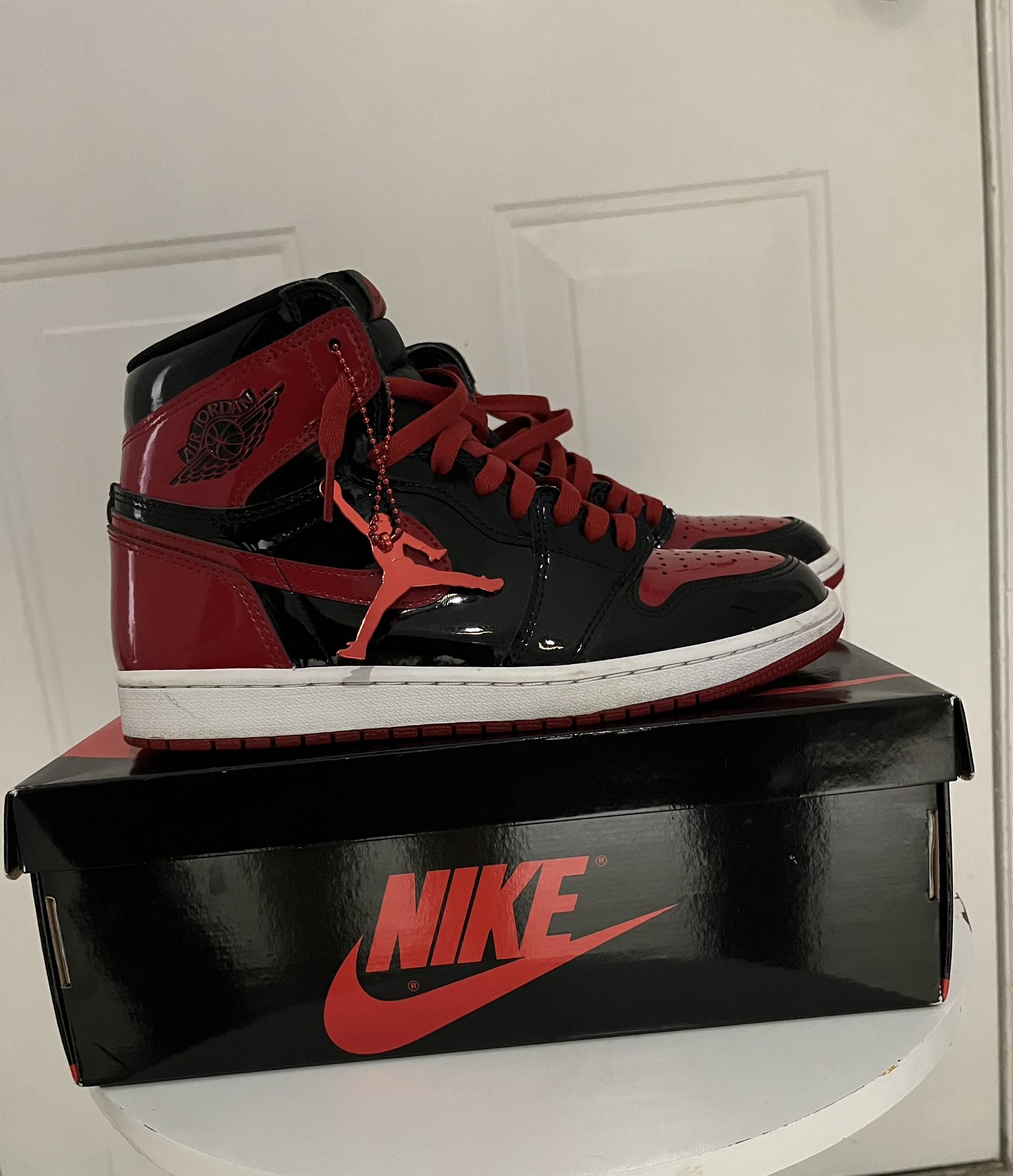 Size 9 - Jordan 1 Retro OG High Patent Bred