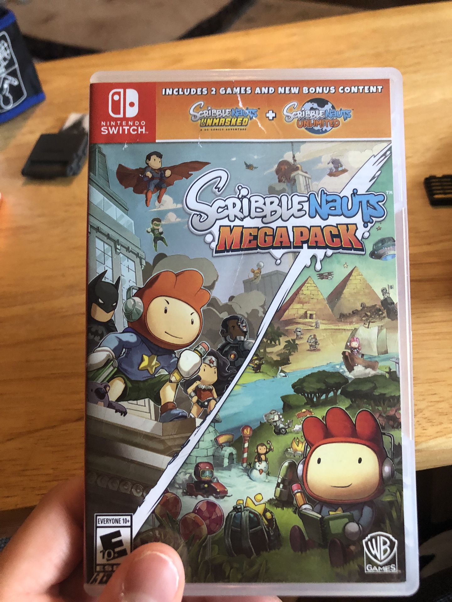 Scribblenauts Mega Pack (Unlimited/Unmasked) For Nintendo Switch