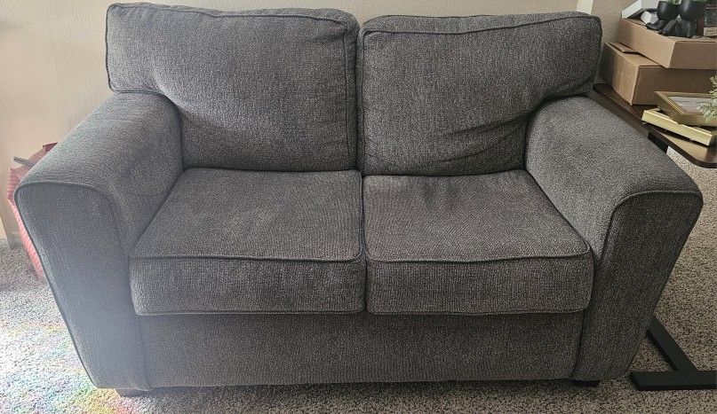 Gray Love Seat