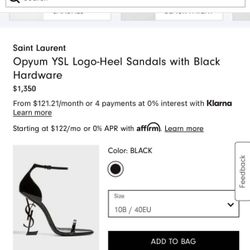 YSL OPYUM Heels