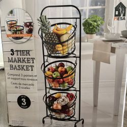 3 TIER MARKET BASKET