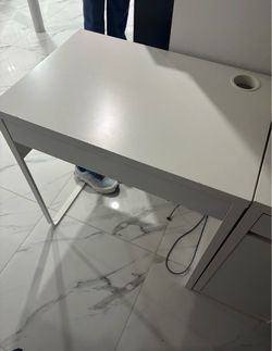 IKEA white desk