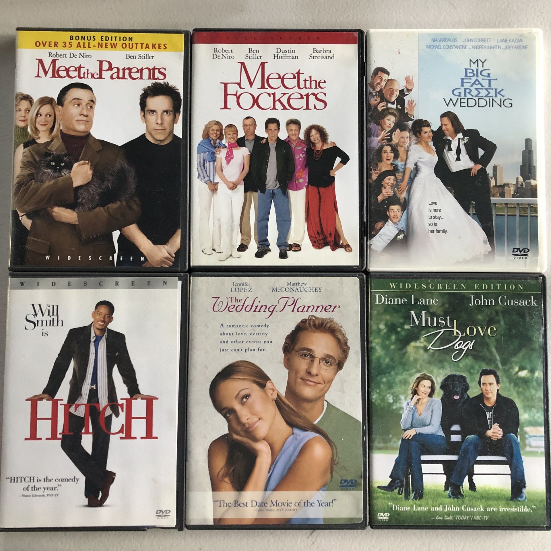 Set Of 6 Movies