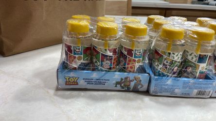 Toy  story party bubbles